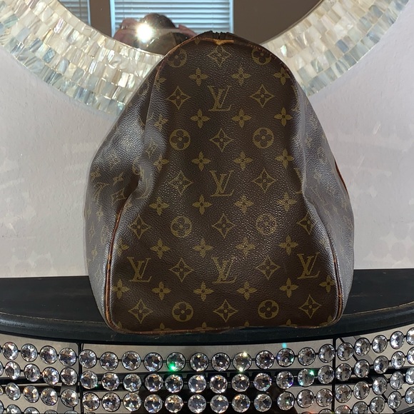LOUIS VUITTON KEEPALL 50 Authentic Vintage Louis Vuitton Travel Bag - Picture 6 of 6